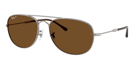 Ray-Ban RB3735 BAIN BRIDGE - Gunmetal, Metal, Aviator frame