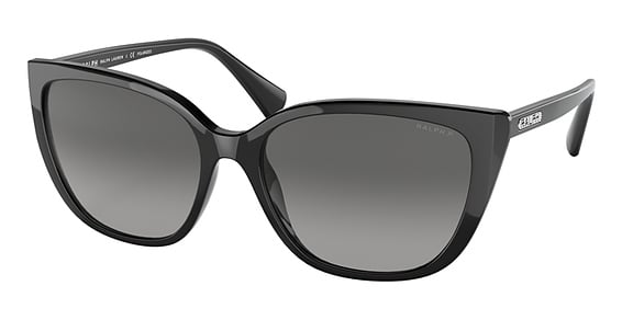 Ralph Lauren RA5274 - Shiny Black, Acetate, Cat Eye frame