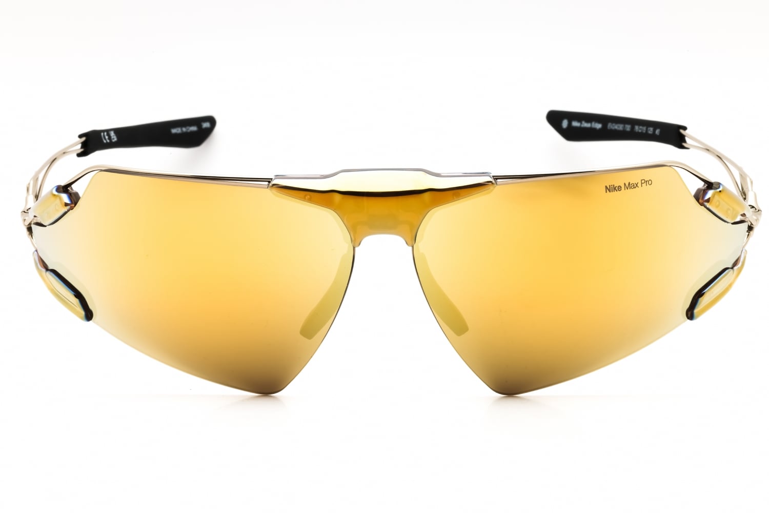Nike NIKE ZEUS EDGE EV24030 - Gold, Titanium, Oval frame