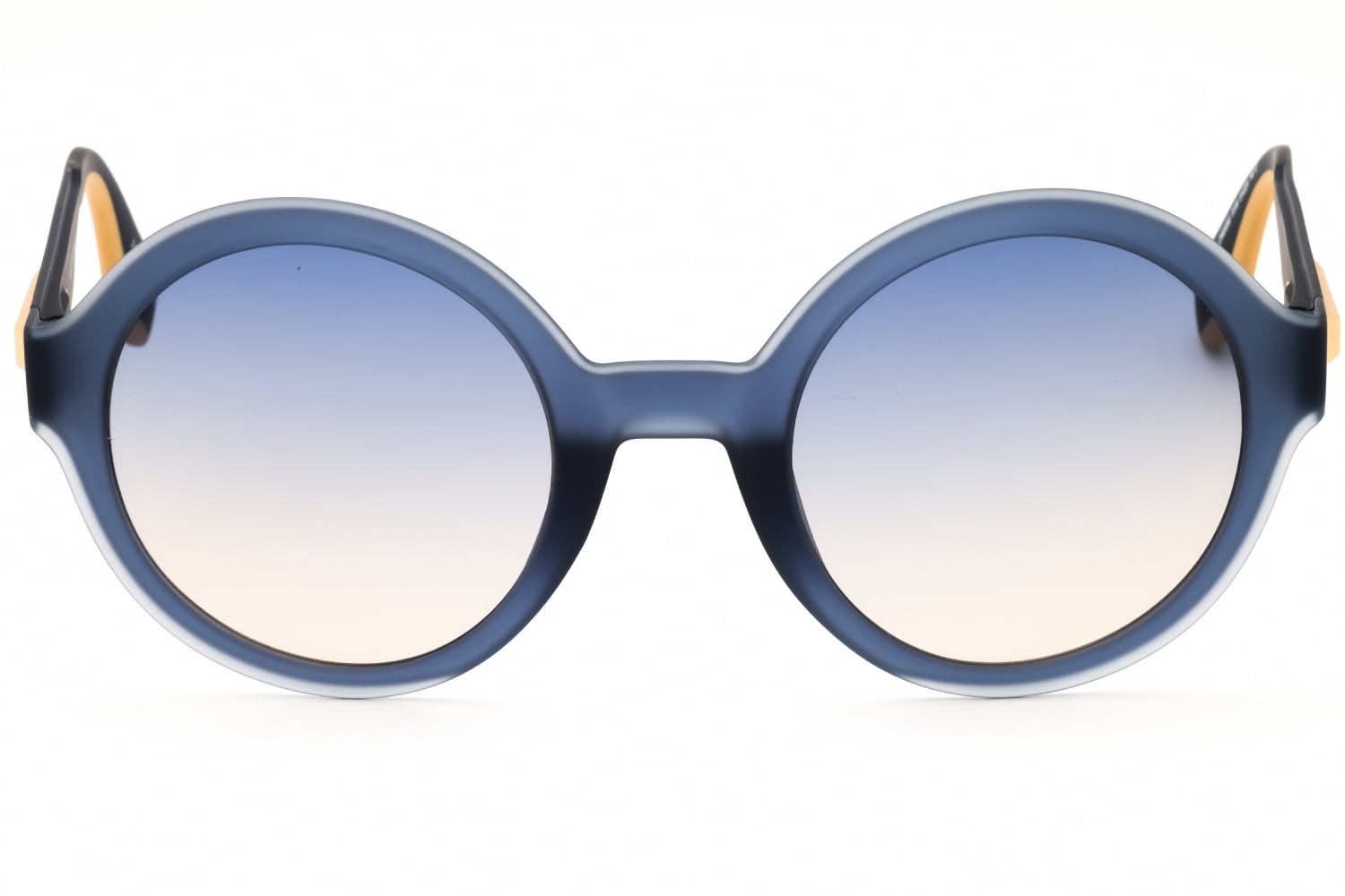 Adidas OR0080 - Matte Blue, Acetate, Round frame