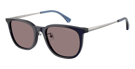 Emporio Armani EA4286D - Shiny Transparent Blue, Plastic, Mixed Shapes frame