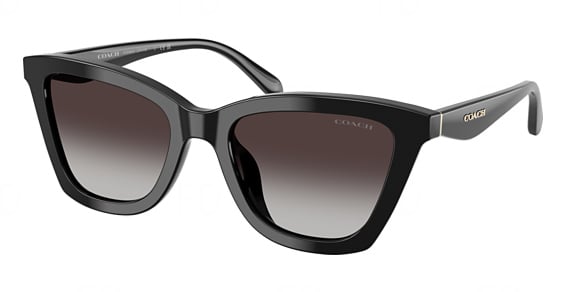 COACH HC8464U CFU10 - Black, Plastic, Mixed Shapes frame