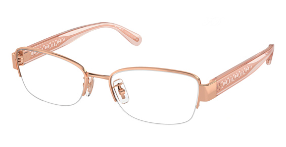 COACH HC5168 - Shiny Rose Gold, Metal, Oval frame