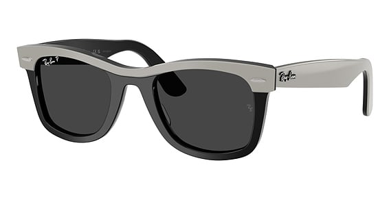 Ray-Ban RB2240 WAYFARER - Grey ON Black, Plastic, Oval frame