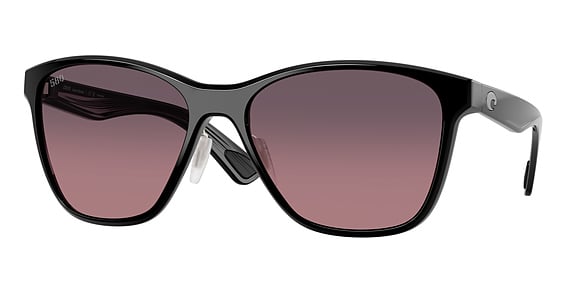 Costa Del Mar 6S9127 LUNA NUEVA - Black, Acetate, Oval frame