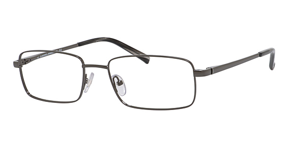Liz Claiborne Industrialist - Gunmetal, Metal, Rectangle frame