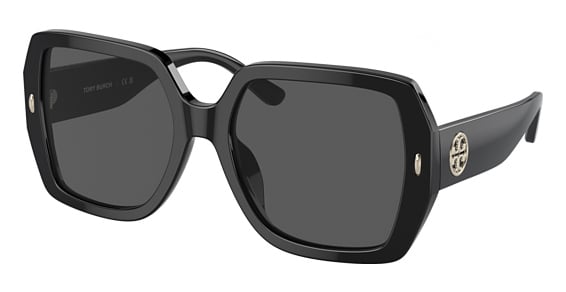 Tory Burch TY7191U - Black, Plastic, Rectangle frame