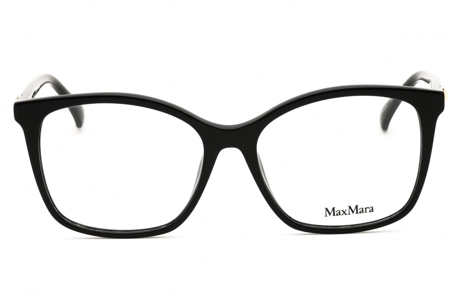 Max Mara MM5023 - Shiny Black, Acetate, Rectangle frame