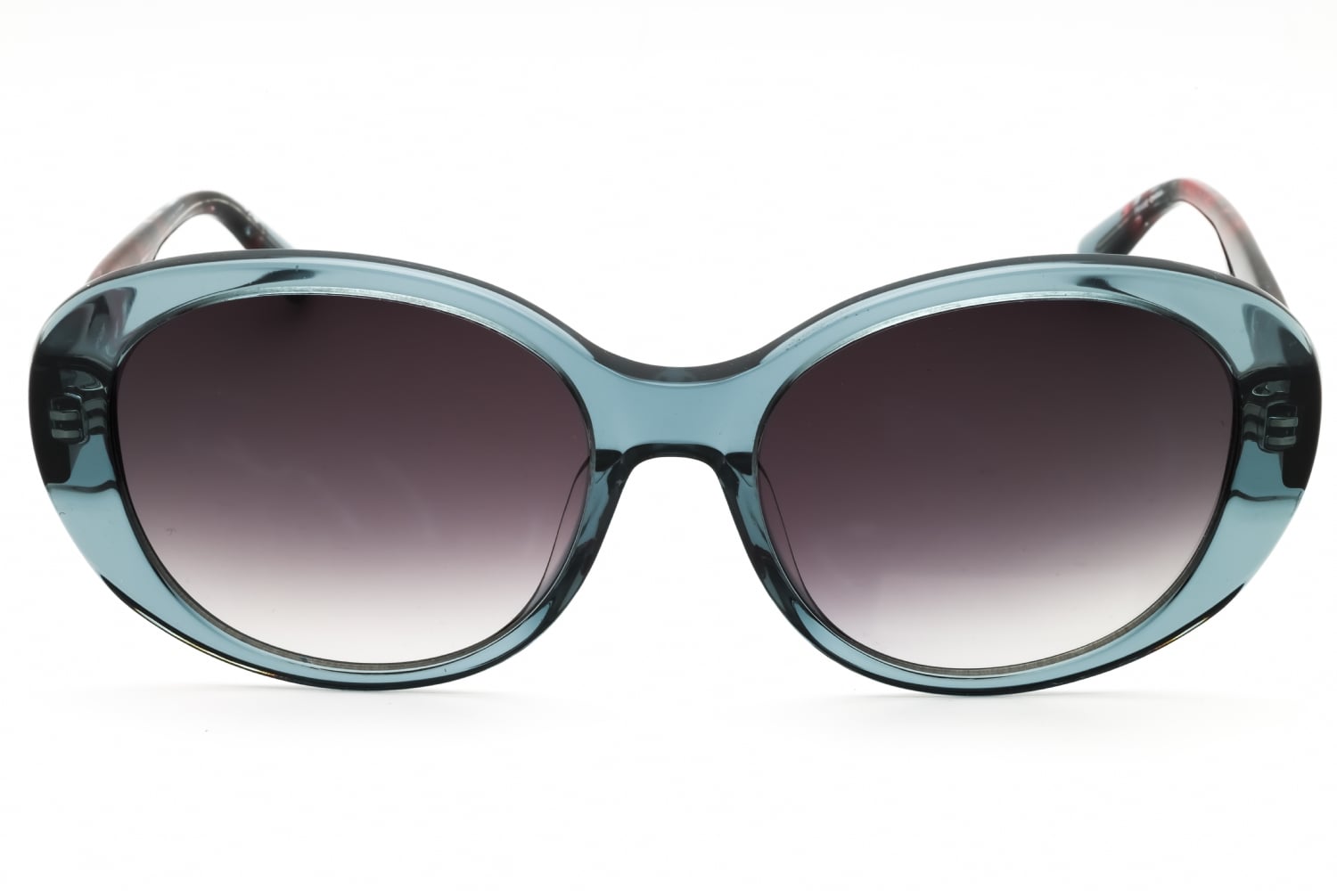 Anne Klein AK7081 - Grey Crystal, Acetate, Oval frame