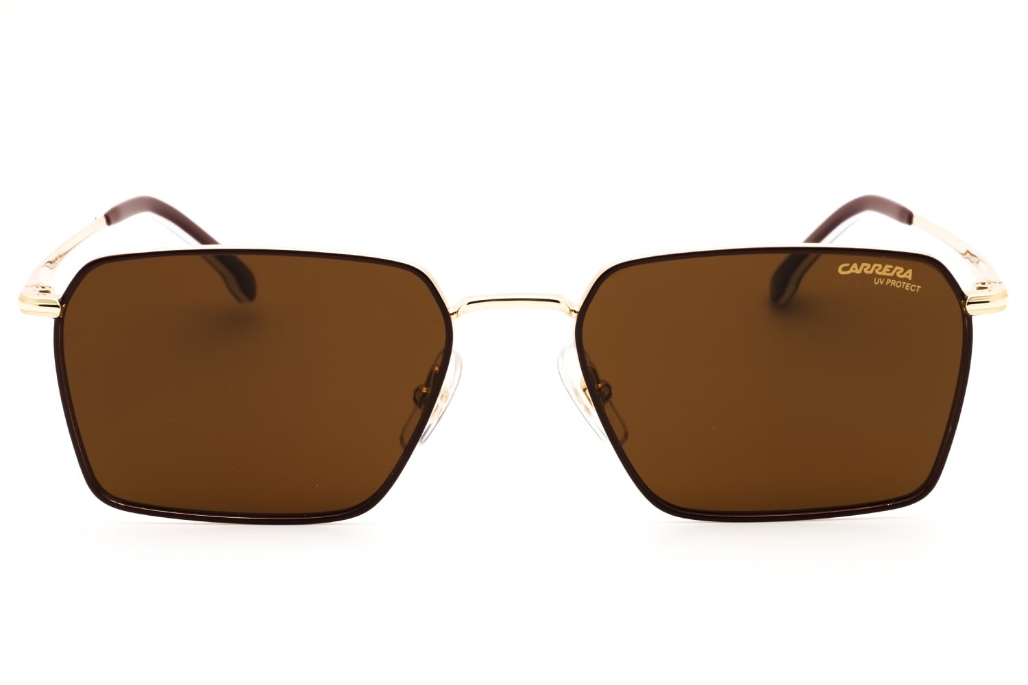 Carrera CARRERA 356/S - Gold Brgn, Metal, Rectangle frame