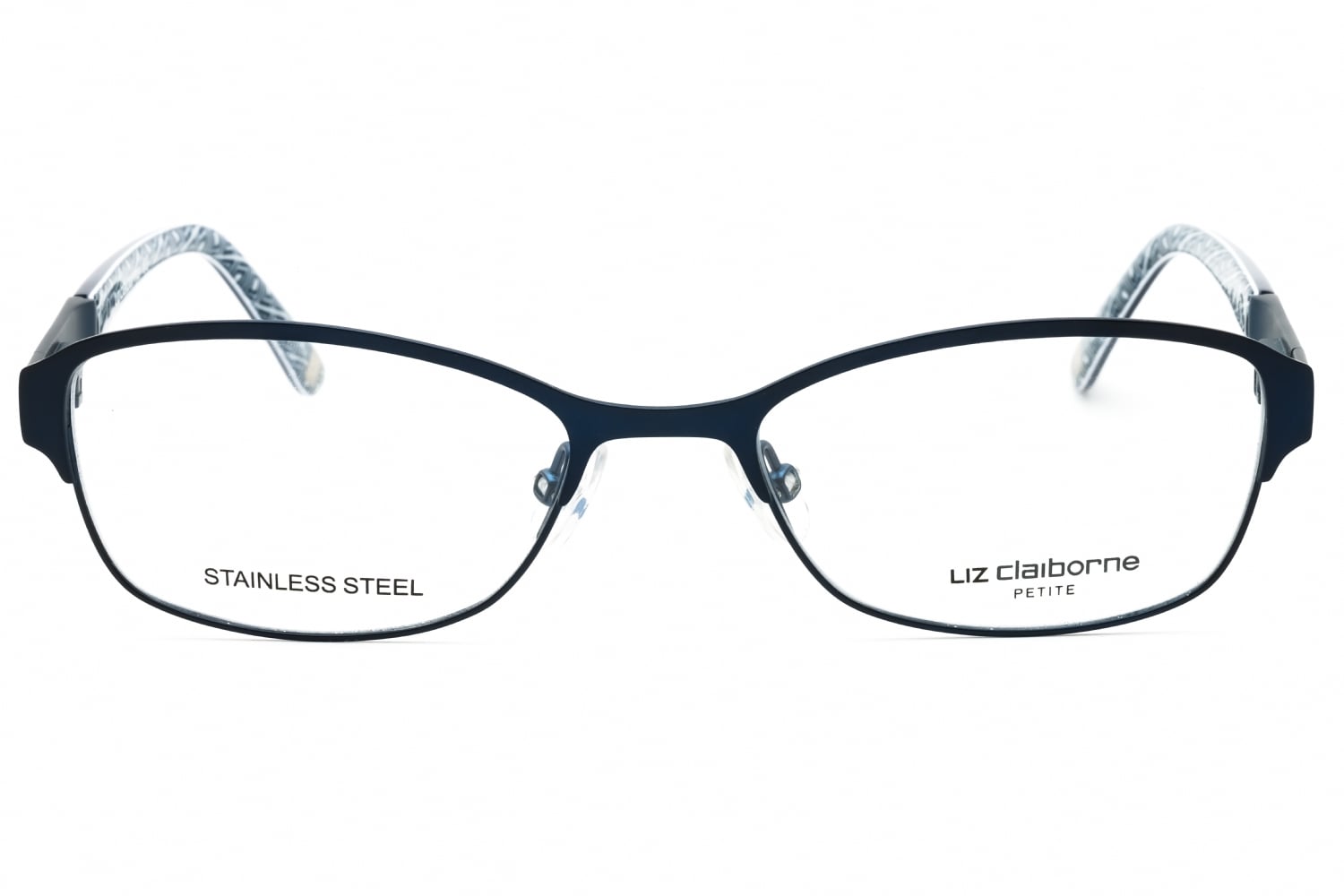 Liz Claiborne L 455 - Smtt Navy, Metal, Oval frame