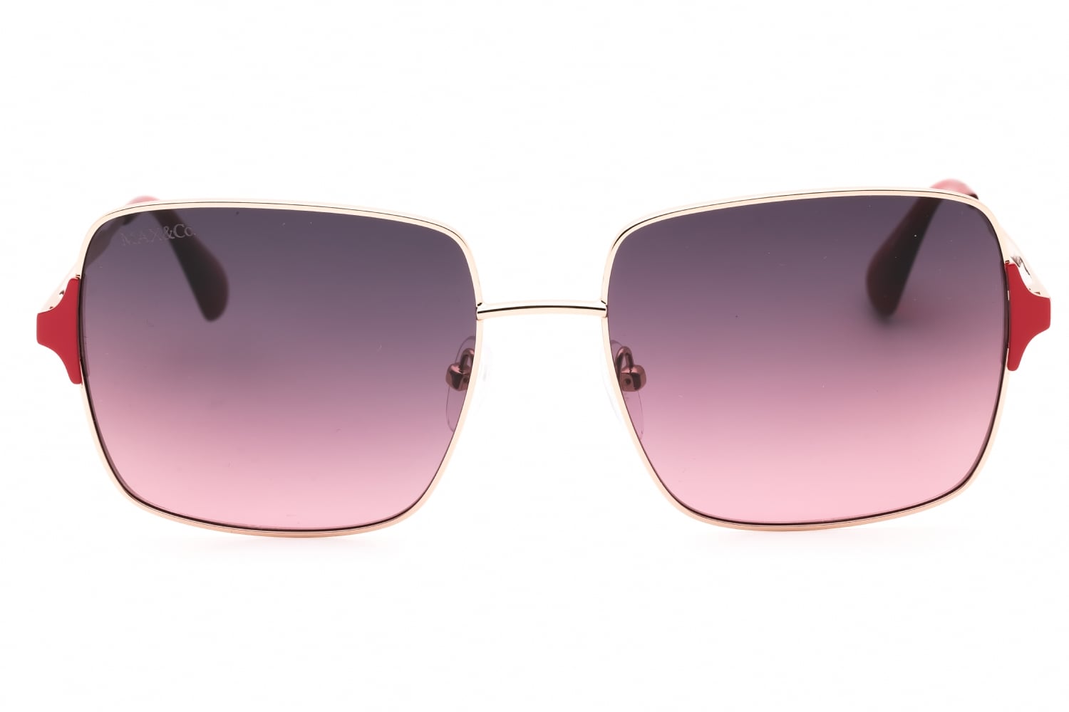 Max & Co MO0072 - Shiny Rose Gold, Metal, Rectangle frame
