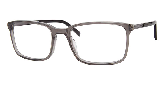 Liz Claiborne CB 323 - Grey Crystal, Acetate, Rectangle frame