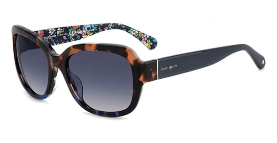 Kate Spade Layne/S - Yt89o Hvbeiblue, Plastic, Rectangle frame