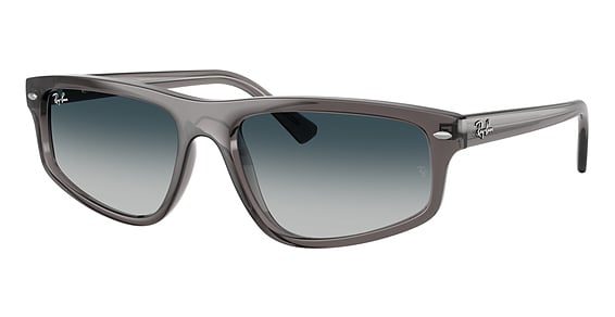 Ray-Ban RB2225 - Opal Light Grey, Acetate, Rectangle frame