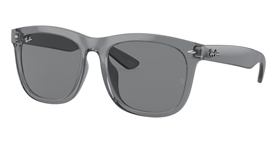 Ray-Ban RB4260D - Transparent Grey, Acetate, Rectangle frame