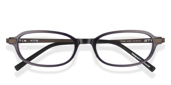 KITS Teren - Purple, Plastic, Oval frame