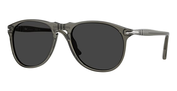 Persol PO9649S - Smoke, Plastic, Oval frame