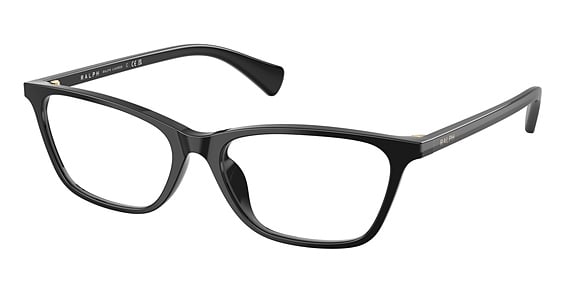 Ralph Lauren RA7187U - Shiny Black, Plastic, Rectangle frame