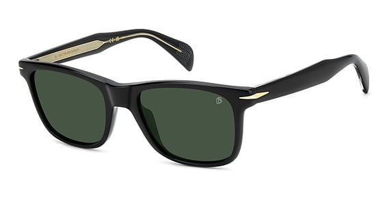David Beckham DB 1197/S - 807qt Black, Acetate, Rectangle frame