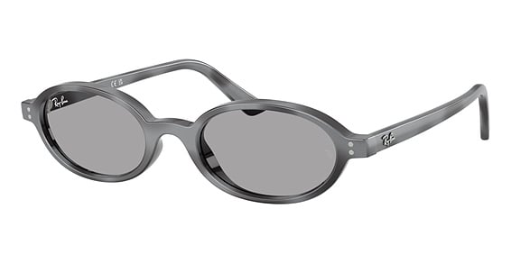 Ray-Ban RB4472 - Dark Grey Havana, Acetate, Oval frame