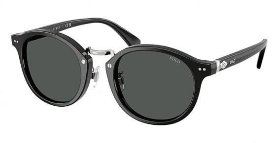 Polo PH4230 - Shiny Black, Plastic, Round frame