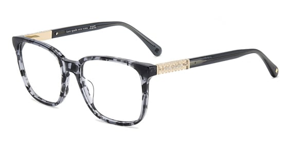 Kate Spade Fable - Bk Gryhvn, Acetate, Rectangle frame