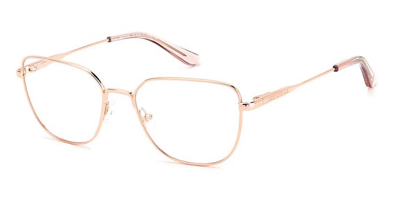 Juicy Couture JU 227/G - Red Gold, Stainless Steel, Rectangle frame