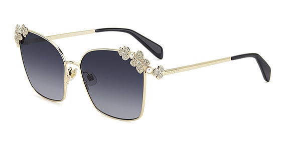 Kate Spade KS Kileen 2/G/S - Rhl9o Gold Blck, Stainless Steel, Geometric frame
