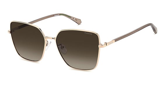 Polaroid PLD 4193/GSX/US - Ddbla Gold Copp, Stainless Steel, Cat Eye frame