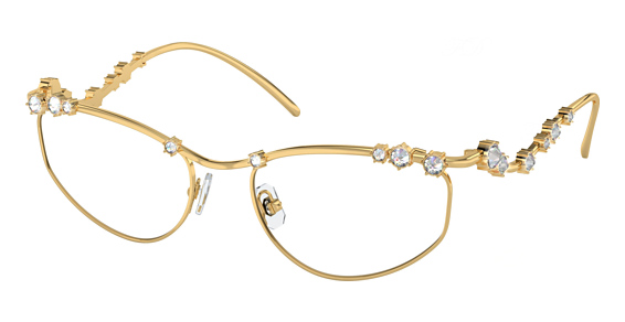 Swarovski SK1015 - Gold, Metal, Oval frame