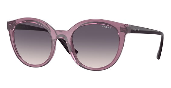 Vogue VO5427S - Transparent Purple, Acetate, Round frame