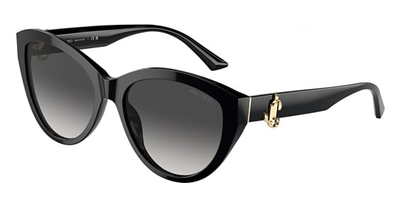Jimmy Choo JC5007 - Black, Plastic, Oval frame