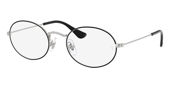 Ray-Ban RY9645V - Black ON Silver, Metal, Mixed Shapes frame