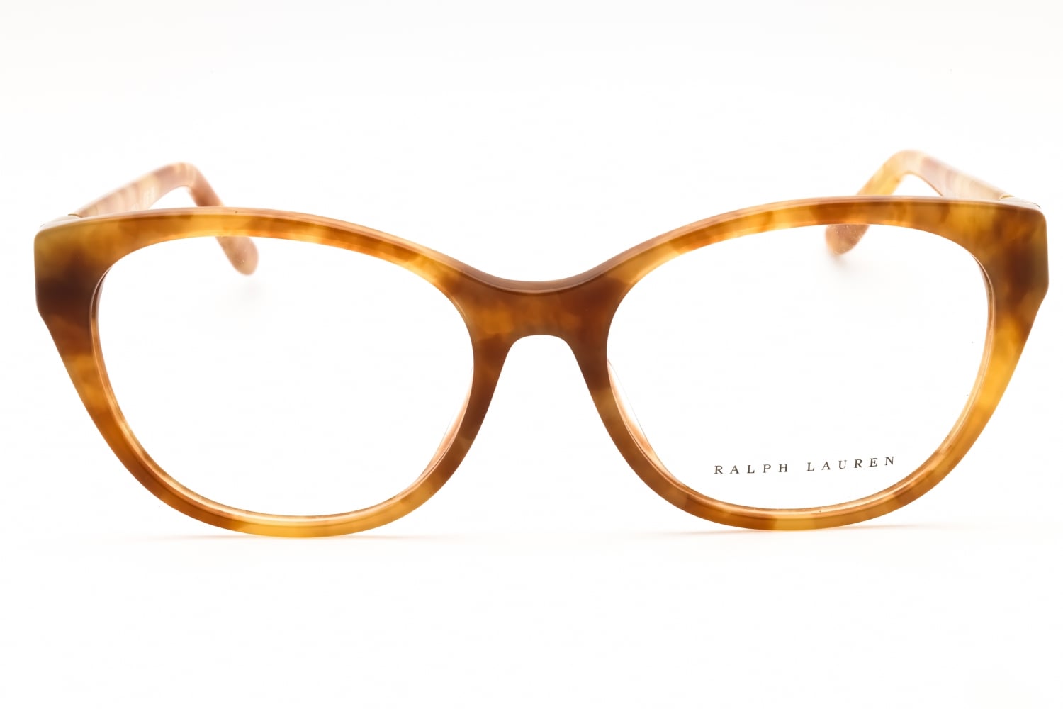 Ralph Lauren 0RL6235QU - Light Havana, Plastic, Oval frame