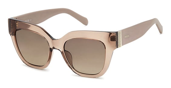 Fossil FOS 2151/G/S - 2t3ha Crysbeige, Plastic, Cat Eye frame