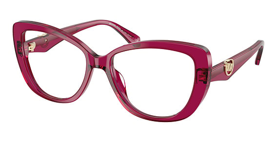 Michael Kors MK4163U DERVIO - Plum Transparent, Plastic, Cat Eye frame
