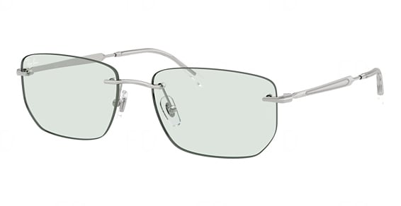 Ray-Ban RB3768 - Silver, Metal, Rectangle frame
