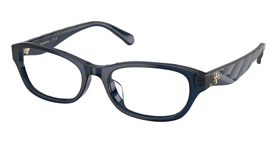 Tory Burch TY2178D - Transparent Blue, Plastic, Mixed Shapes frame