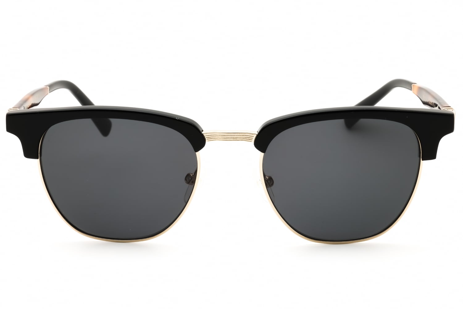 Salvatore Ferragamo SF307S - Black/gold, Metal, Oval frame