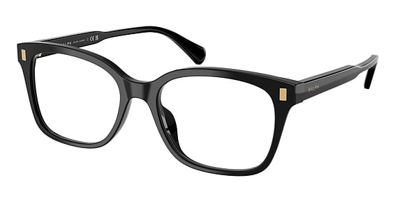 Ralph Lauren RA7174U - Shiny Black, Plastic, Oval frame