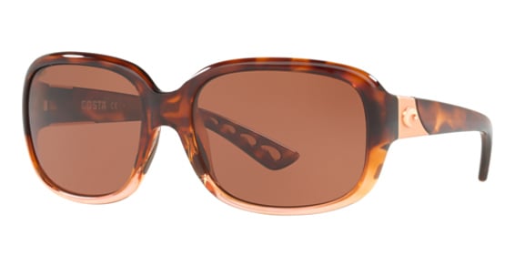 Costa Del Mar 6S9041 GANNET - 120 Shiny Tortoise Fade, Acetate, Oval frame