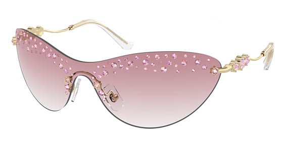 Swarovski SK7023 - Pale Gold, Metal, Oval frame