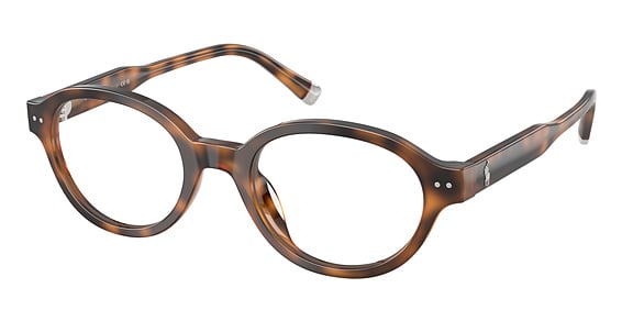 Polo PH2305F - Shiny RED Havana, Plastic, Oval frame