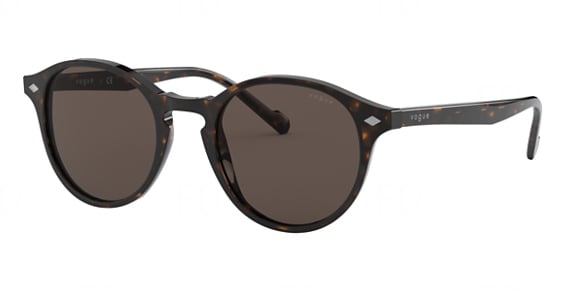 Vogue VO5327S - Dark Havana, Plastic, Oval frame