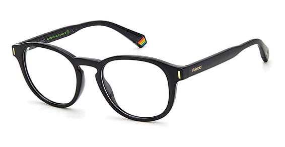Polaroid PLD D452 - Black, Plastic, Rectangle frame