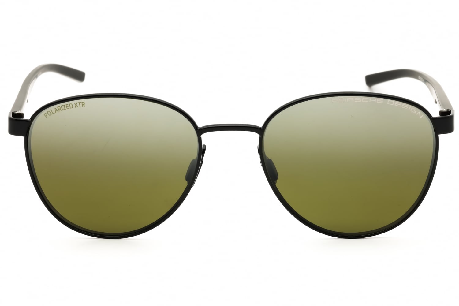 Porsche P8945 - Black, Green, RED, Stainless Steel, Round frame