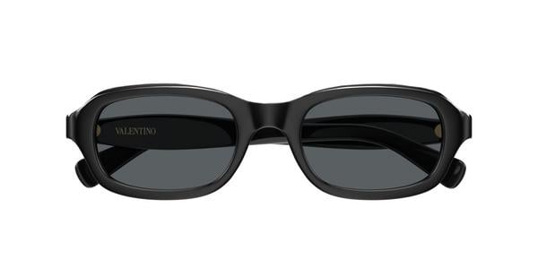 Valentino VG0010S - Black, Acetate, Rectangle frame