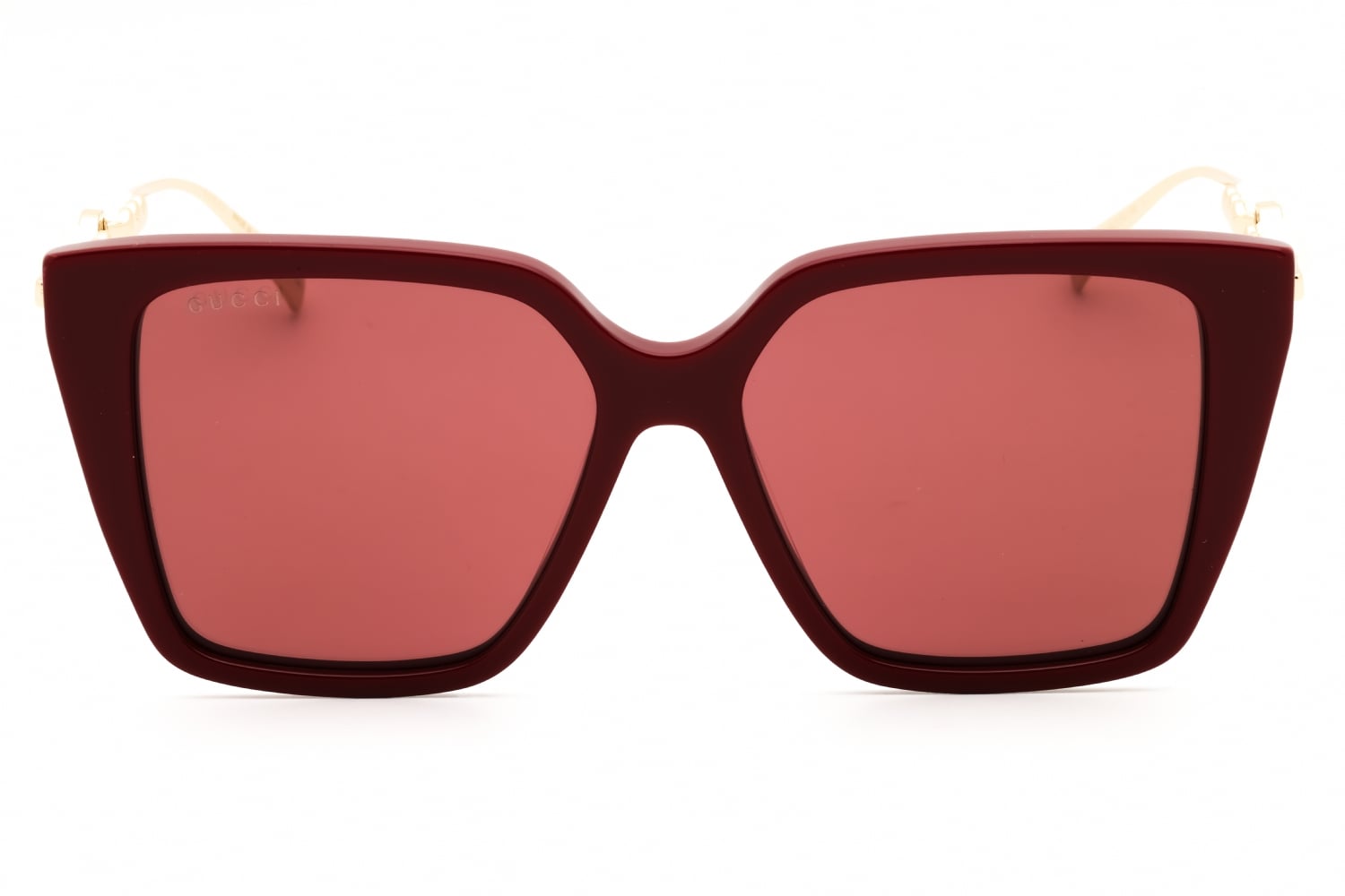 Gucci GG1967S - Burgundy-gold-red, Acetate, Rectangle frame