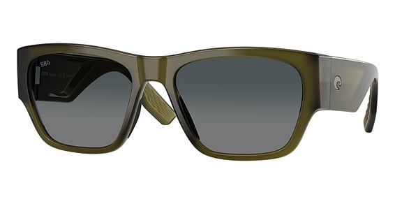 Costa Del Mar 6S9123 SUEÃOS - Translucent Algae, Acetate, Rectangle frame